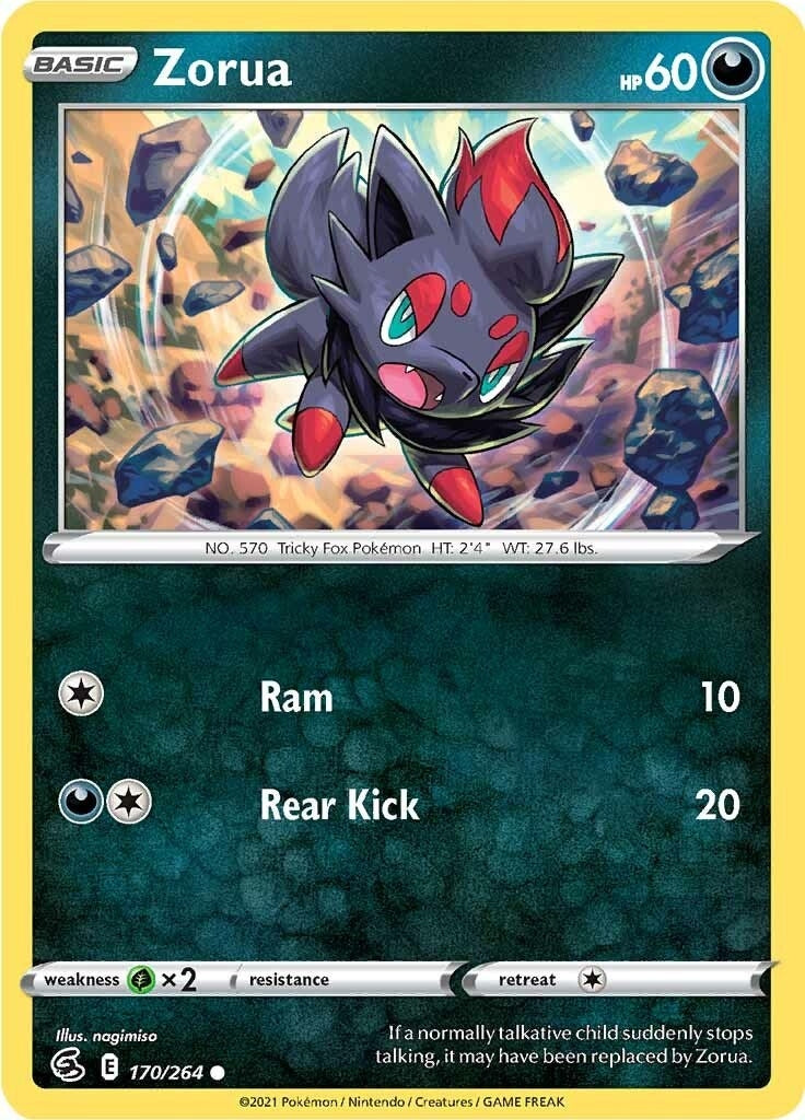 Image for Zorua (SWSH08: Fusion Strike) (170/264) - Pokemon