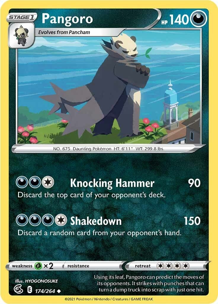 Image for Pangoro (SWSH08: Fusion Strike) (174/264) - Pokemon