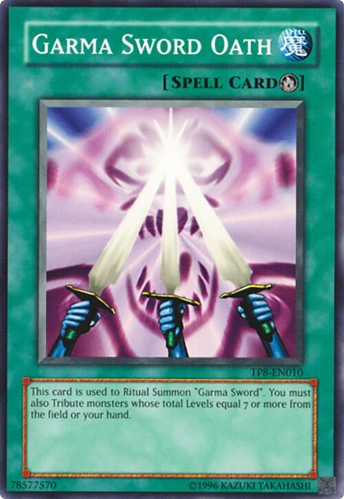 Image for Garma Sword Oath (Tournament Pack 8) (TP8-EN010) - YuGiOh