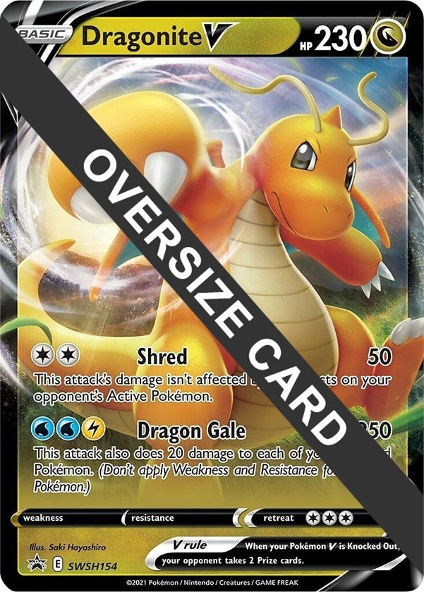 Image for Dragonite V - SWSH154 (Jumbo Cards) (SWSH154) - Pokemon