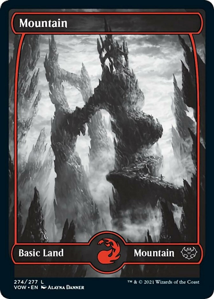 Image for Mountain (274) (Innistrad: Crimson Vow) (274) - Magic: The Gathering