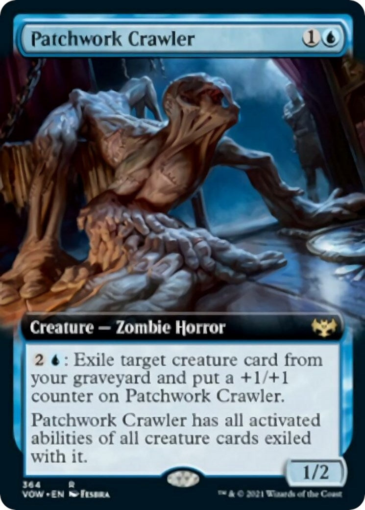 Image for Patchwork Crawler (Extended Art) (Innistrad: Crimson Vow) (364) - Magic: The Gathering