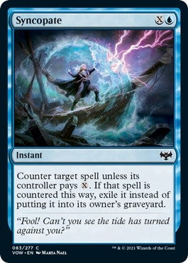 Image for Syncopate (Innistrad: Crimson Vow) (83) - Magic: The Gathering
