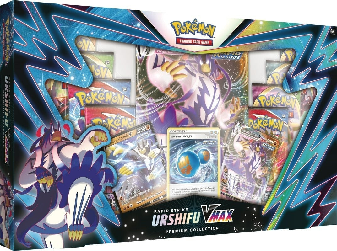 Image for Rapid Strike Urshifu VMAX Premium Collection - Pokemon