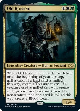 Image for Old Rutstein (Innistrad: Crimson Vow) (244) - Magic: The Gathering