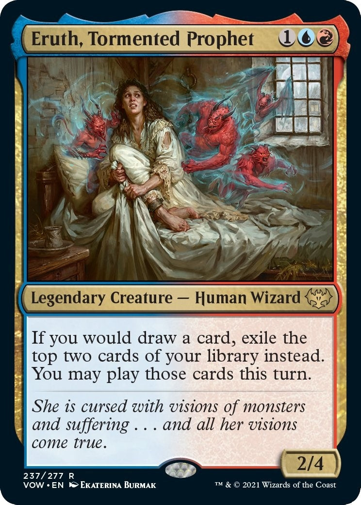 Image for Eruth, Tormented Prophet (Innistrad: Crimson Vow) (237) - Magic: The Gathering