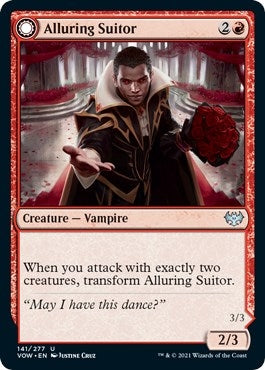 Image for Alluring Suitor (Innistrad: Crimson Vow) (141) - Magic: The Gathering