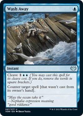Image for Wash Away (Innistrad: Crimson Vow) (87) - Magic: The Gathering