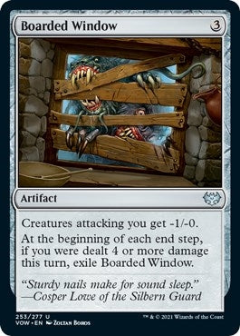 Image for Boarded Window (Innistrad: Crimson Vow) (253) - Magic: The Gathering