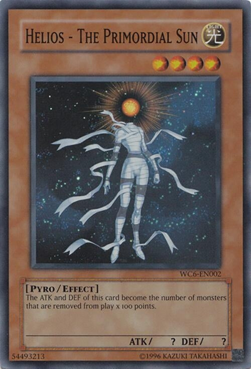 Image for Helios - The Primordial Sun (World Championship 2006: Ultimate Masters) (WC6-EN002) - YuGiOh