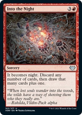 Image for Into the Night (Innistrad: Crimson Vow) (163) - Magic: The Gathering