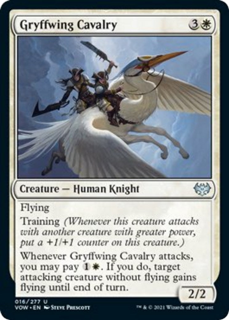 Image for Gryffwing Cavalry (Innistrad: Crimson Vow) (16) - Magic: The Gathering