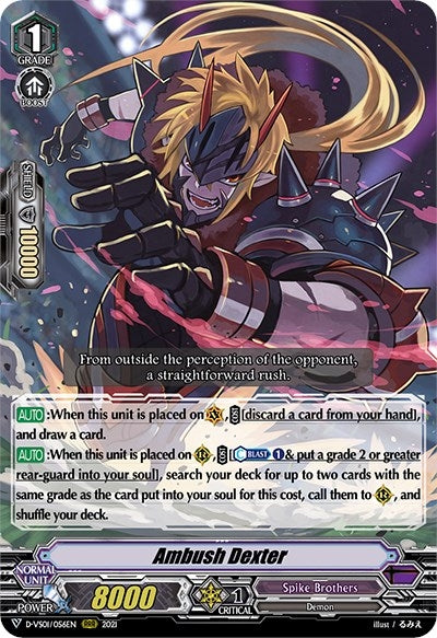 Image for Ambush Dexter (D-VS01: V Clan Collection Vol.1) (D-VS01/056EN) - Cardfight Vanguard