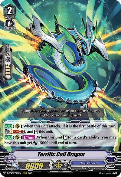 Image for Terrific Coil Dragon (D-VS01: V Clan Collection Vol.1) (D-VS01/077EN) - Cardfight Vanguard