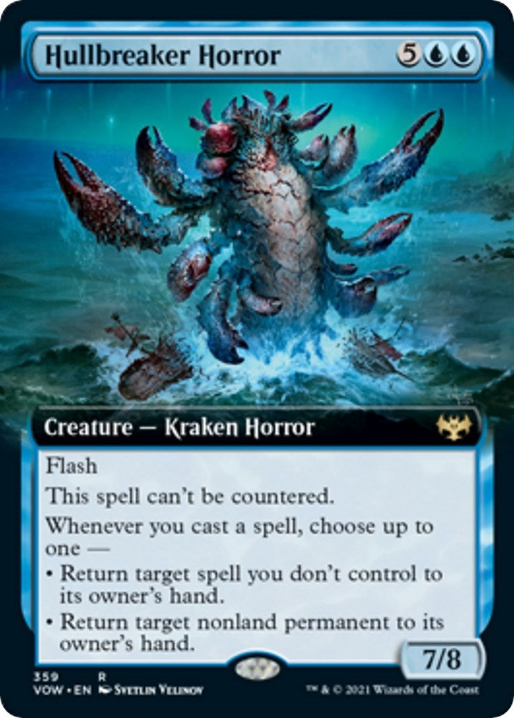 Image for Hullbreaker Horror (Extended Art) (Innistrad: Crimson Vow) (359) - Magic: The Gathering