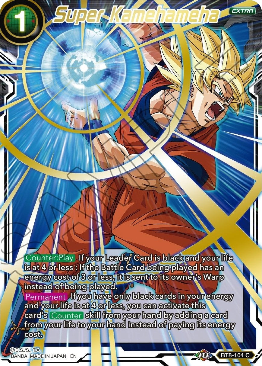 Image for Super Kamehameha (Gold Stamped) (Mythic Booster) (BT8-104) - Dragon Ball Super: Masters
