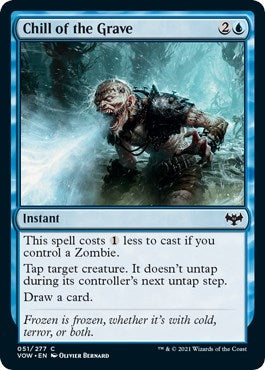 Image for Chill of the Grave (Innistrad: Crimson Vow) (51) - Magic: The Gathering
