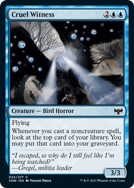 Image for Cruel Witness (Innistrad: Crimson Vow) (55) - Magic: The Gathering