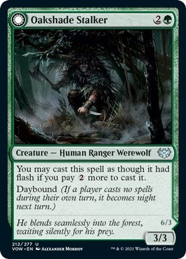 Image for Oakshade Stalker (Innistrad: Crimson Vow) (212) - Magic: The Gathering
