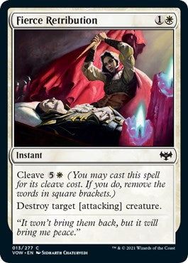 Image for Fierce Retribution (Innistrad: Crimson Vow) (13) - Magic: The Gathering