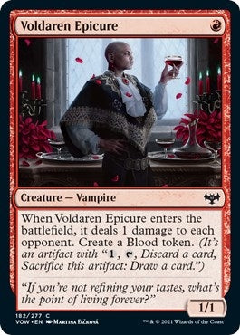 Image for Voldaren Epicure (Innistrad: Crimson Vow) (182) - Magic: The Gathering