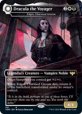 Image for Dracula the Voyager - Edgar, Charmed Groom (Innistrad: Crimson Vow) (341) - Magic: The Gathering
