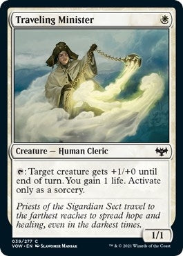 Image for Traveling Minister (Innistrad: Crimson Vow) (39) - Magic: The Gathering