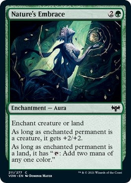 Image for Nature's Embrace (Innistrad: Crimson Vow) (211) - Magic: The Gathering