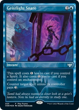 Image for Geistlight Snare (Play Promos) (405) - Magic: The Gathering