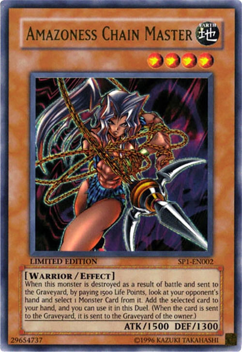 Image for Amazoness Chain Master (Sneak Preview Series 1) (SP1-EN002) - YuGiOh