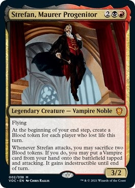 Image for Strefan, Maurer Progenitor (Commander: Innistrad: Crimson Vow) (2) - Magic: The Gathering