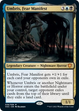 Image for Umbris, Fear Manifest (Commander: Innistrad: Crimson Vow) (38) - Magic: The Gathering