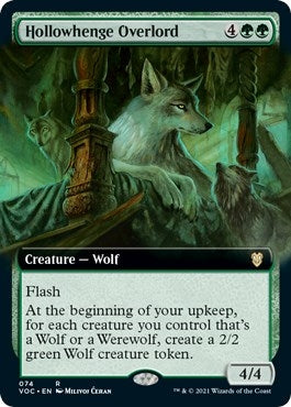 Image for Hollowhenge Overlord (Extended Art) (Commander: Innistrad: Crimson Vow) (74) - Magic: The Gathering