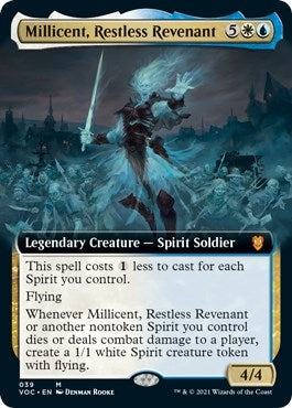 Image for Millicent, Restless Revenant (Extended Art) (Commander: Innistrad: Crimson Vow) (39) - Magic: The Gathering