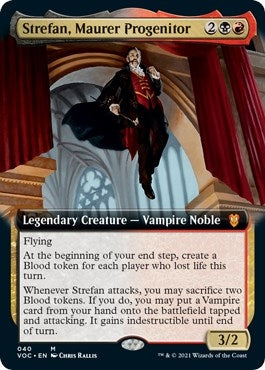 Image for Strefan, Maurer Progenitor (Extended Art) (Commander: Innistrad: Crimson Vow) (40) - Magic: The Gathering