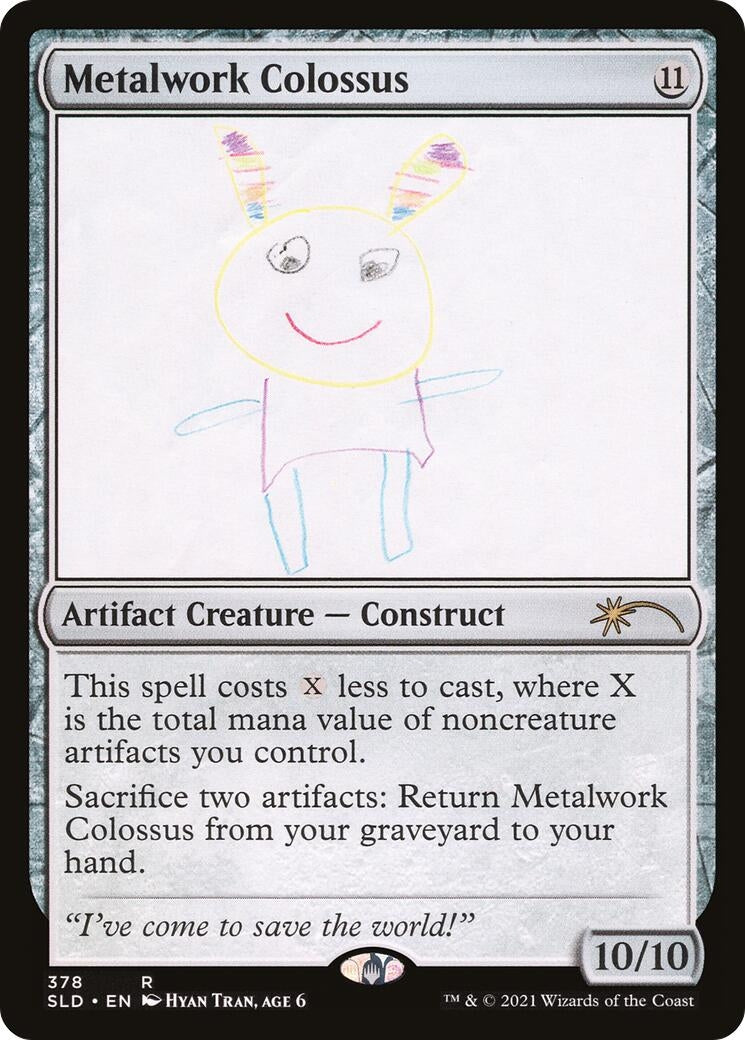 Image for Metalwork Colossus (378) (Secret Lair Drop Series) (378) - Magic: The Gathering