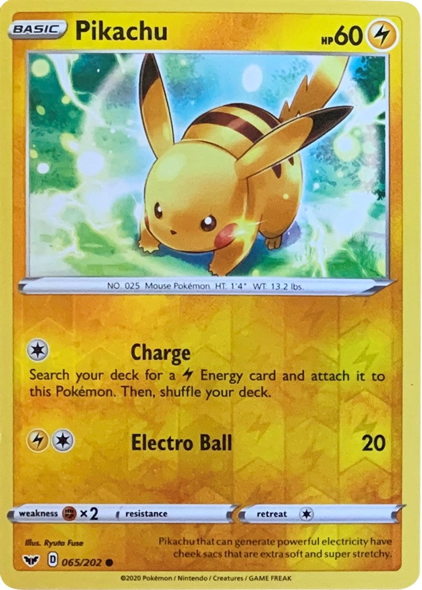 Image for Pikachu - 065/202 (Reverse Cosmos Holo) (Miscellaneous Cards & Products) (065/202) - Pokemon