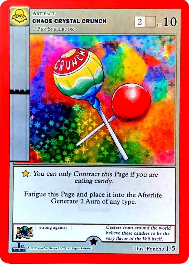 Image for Chaos Crystal Crunch (First Edition) (Holiday Promos) (1/5) - MetaZoo