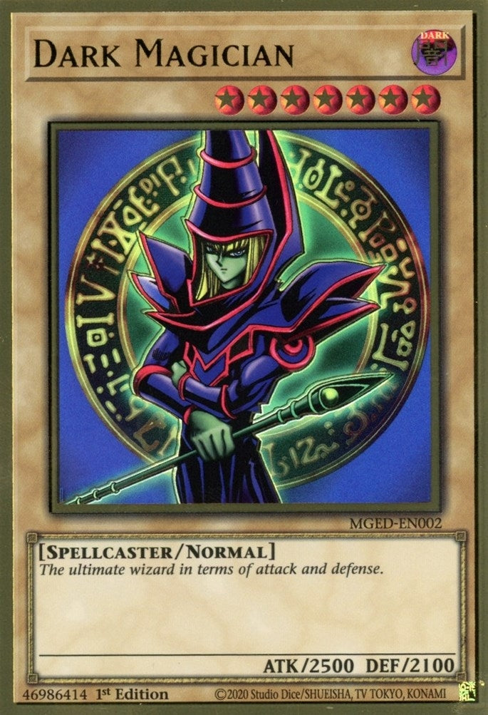 Image for Dark Magician (Maximum Gold: El Dorado) (MGED-EN002) - YuGiOh