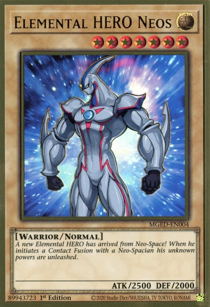 Image for Elemental HERO Neos (Maximum Gold: El Dorado) (MGED-EN004) - YuGiOh