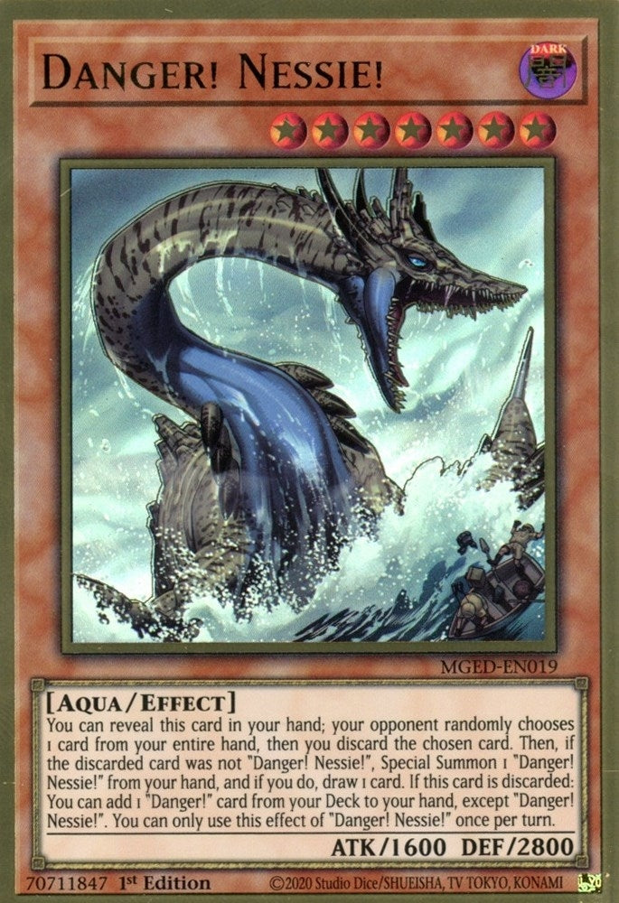 Image for Danger! Nessie! (Maximum Gold: El Dorado) (MGED-EN019) - YuGiOh
