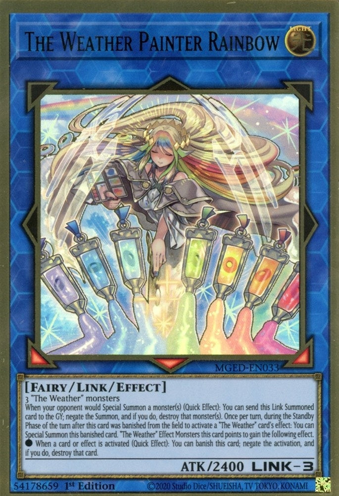 Image for The Weather Painter Rainbow (Maximum Gold: El Dorado) (MGED-EN033) - YuGiOh