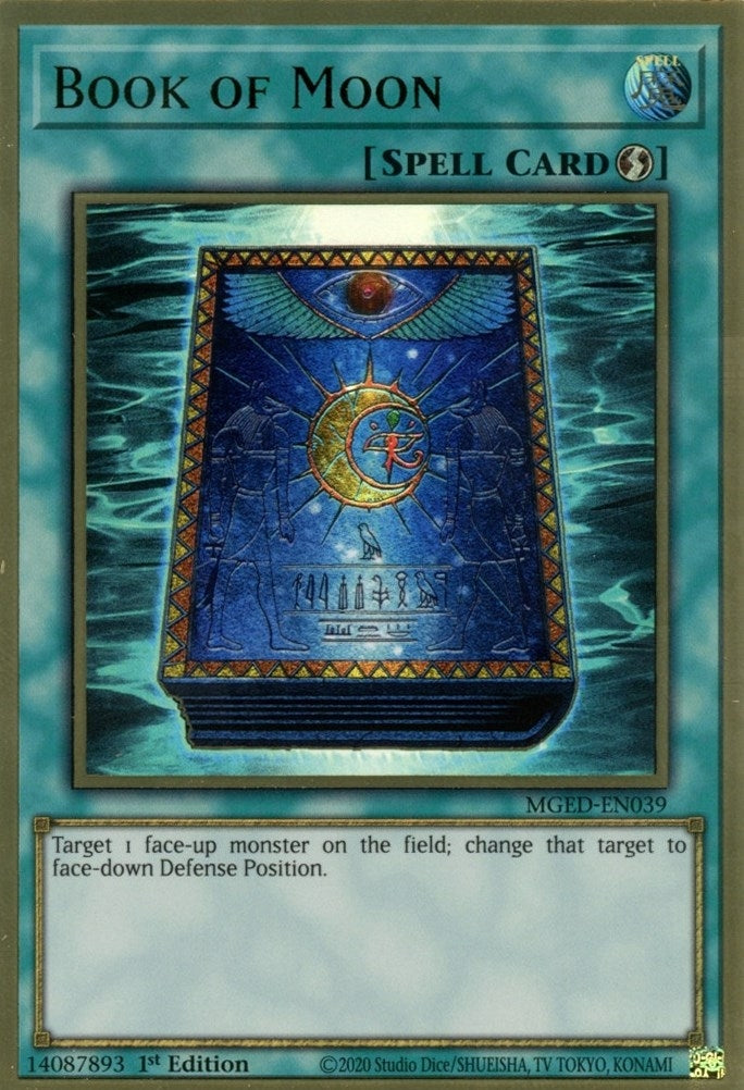Image for Book of Moon (Maximum Gold: El Dorado) (MGED-EN039) - YuGiOh