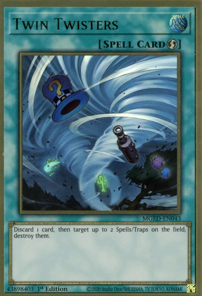 Image for Twin Twisters (Maximum Gold: El Dorado) (MGED-EN043) - YuGiOh