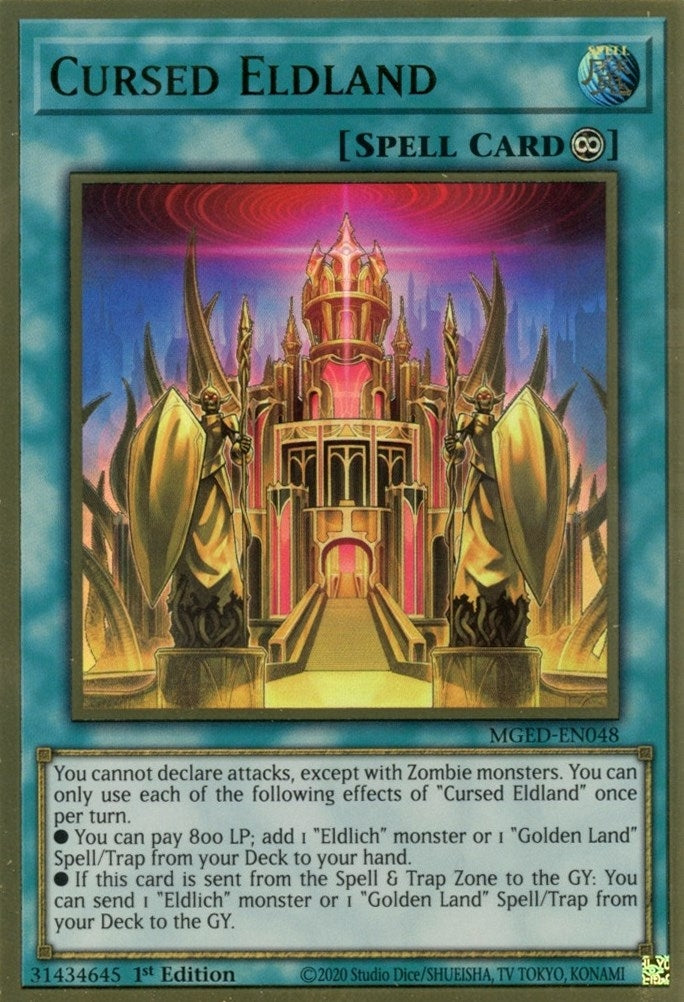 Image for Cursed Eldland (Maximum Gold: El Dorado) (MGED-EN048) - YuGiOh