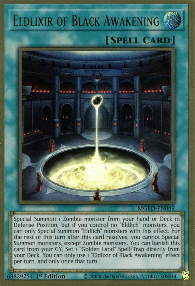 Image for Eldlixir of Black Awakening (Maximum Gold: El Dorado) (MGED-EN049) - YuGiOh