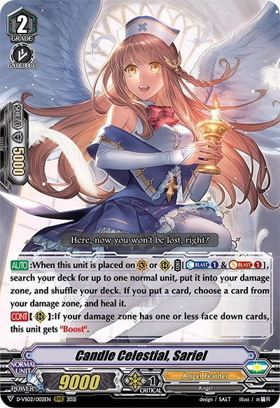 Image for Candle Celestial, Sariel (D-VS02: V Clan Collection Vol.2) (D-VS02/002EN) - Cardfight Vanguard