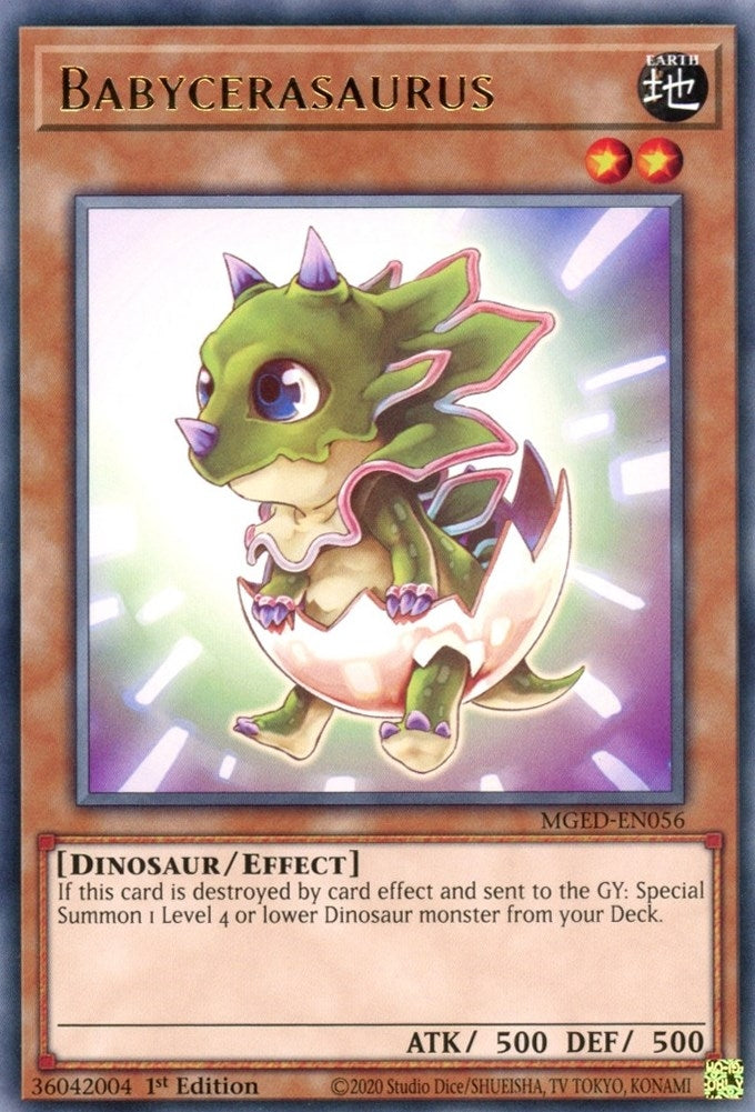 Image for Babycerasaurus (Maximum Gold: El Dorado) (MGED-EN056) - YuGiOh