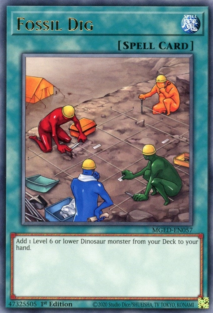 Image for Fossil Dig (Maximum Gold: El Dorado) (MGED-EN057) - YuGiOh