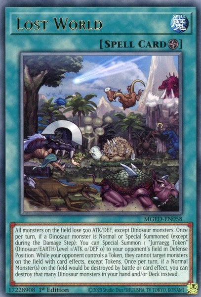 Image for Lost World (Maximum Gold: El Dorado) (MGED-EN058) - YuGiOh